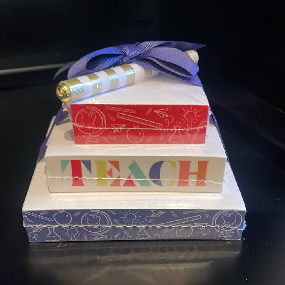 Teacher Notepad & Pen Gift Set